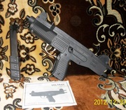 Стартовый пистолет UZI(Voltran Swat)Auto,  калибр 9мм.